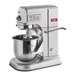 Batedeira Industrial de Bancada Estella EMIX12G Silver 11,36 Litros Programável com Elevação de Tigela e Acessórios Padrão 110V, 7.8 hp