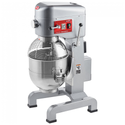 Batedeira Industrial de Piso Planetária Avantco MX40H 37,85 Litros com Proteção e Acessórios Padrão 240V, 2 hp