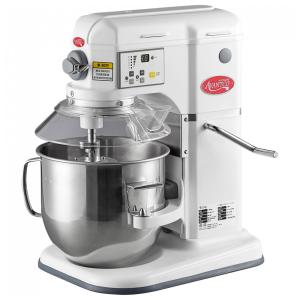 Batedeira Industrial de Bancada Avantco MIX8GWH Branco de 7,57 Litros com Elevação de Tigela e Acessórios Padrão 110V, 4,5 hp