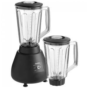 Liquidificador Industrial Galaxy GB440 12 hp com Controles de Alternância e 2 Recipientes de Policarbonato de 1,3 Litros, 110V