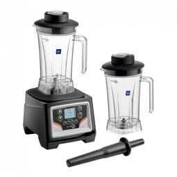 Liquidificador Industrial AvaMix BX2100E2J 3,55 cv com Controle Touchpad, Timer, Velocidade Ajustável e 2 Recipientes de 1