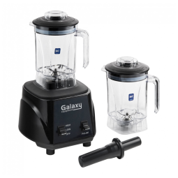 Liquidificador Industrial Galaxy GBB480T2J de 3 1/2 hp com Controle de Alternância e 2 Jarras de Plástico Tritan de 2, 1,42 litros 110V