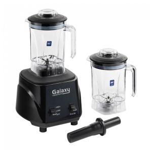 Liquidificador Industrial Galaxy GBB480T2J de 3 1/2 hp com Controle de Alternância e 2 Jarras de Plástico Tritan de 2, 1,42 litros 110V