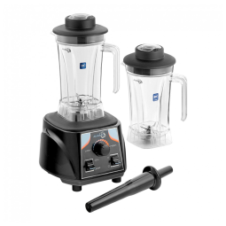 Liquidificador Industrial AvaMix BX2000V2J 3,55 cv com Controle de Alternância, Velocidade Variável e 2 Recipientes de 1,9 Litros Tritan