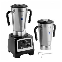 Liquidificador Industrial de Alimentos de Alta Capacidade AvaMix BX1GRGV2J 3,80 cv 3,78 Litros em Aço Inoxidável com Controles de Velocidade