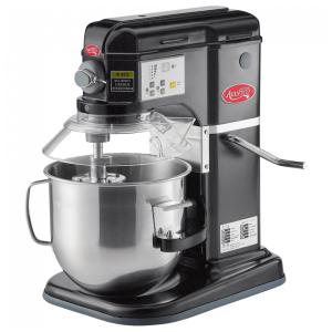 Batedeira Industrial de Bancada Avantco MIX8GBK Preto de 7,57 Litros com Elevação de Tigela e Acessórios Padrão 110V, 4,5 hp