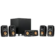 Sistema de Home Theater Klipsh com 4 Caixas de Som, Canal Central e Subwoofer Sem Fio 220V