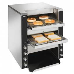 Torradeira de Esteira Dupla Vollrath CT4208DUAL JT4 com Aberturas - 208V