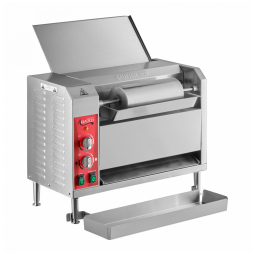 Torradeira de Pão de Forma Vertical de Esteira Transportadora da Avantco BT18AXL com Bandeja de Alimentação Estendida 110V, 1600W