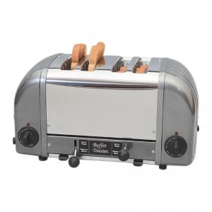 Cadco CBF4M - Torradeira de Buffet para 4 Fatias com 1 Slot 110V