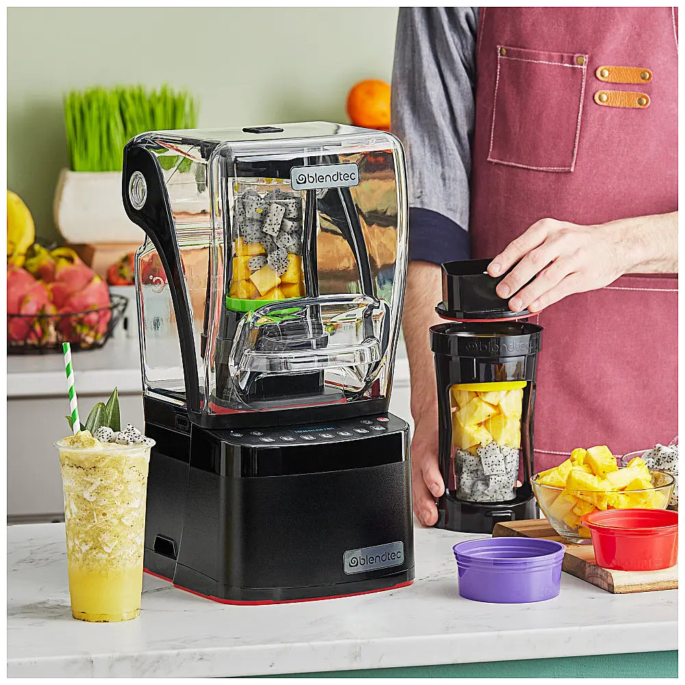 Liquidificador Blendtec Industrial SNBS2C2901B1K Stealth 895 3.8 hp Nitro com Gabinete de Som e Mistura sem Jarra 110V — foto 2