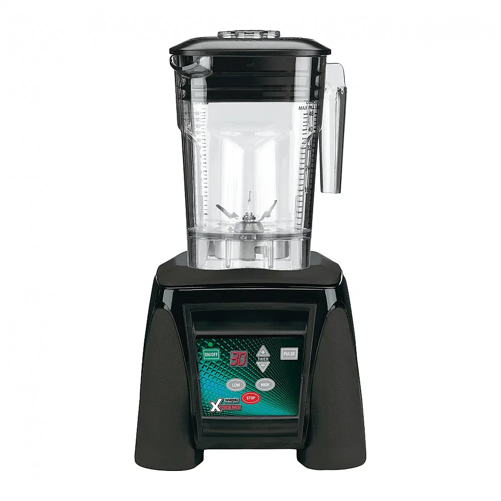 Liquidificador Industrial Waring MX1100XTXP Xtreme 3 com 3,5 hp e Teclado Eletrônico - Copo de 1,4 Litros