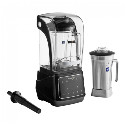 Liquidificador Industrial Programável AvaMix Apex HBX2000S 1,9 Litros 3 1/2 cv c/ Jarra de Aço Inoxidável, Jarra de Tritan, Painel Touchpad
