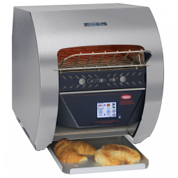 Torradeira de Esteira Hatco TQ3400 ToastQwik em Aço Inoxidável com 2 Aberturas e Controles Digitais 110V, 1780W