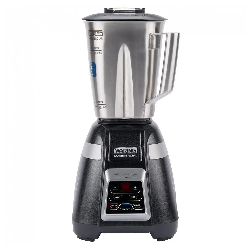 Liquidificador Waring BB340S Blade com Jarra de Aço Inoxidável de 1,42 Litros, Controles Eletrônicos e Temporizador 110V