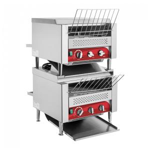 Torradeira de Esteira Comercial Empilhável Avantco T3600D2S com 3 Aberturas 220V, 7200W, 2400 Fatias por Hora