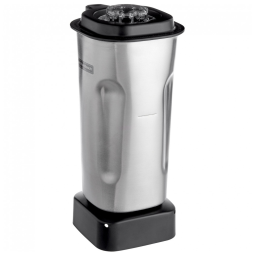 Hamilton Beach Rio - Recipiente de Aço Inoxidável 950ml com Lâmina e Tampa para Liquidificadores Selecionados