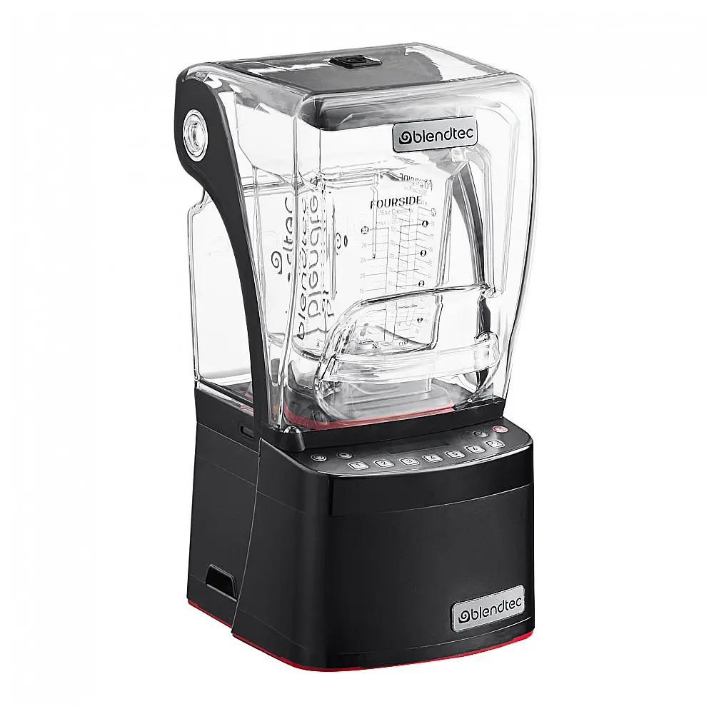 Liquidificador Blendtec Industrial S885C2901A1DA1A Stealth 885 com 3.8 hp, Fecho Antirruído e Jarra de 2,22 Litros, FourSide 110V