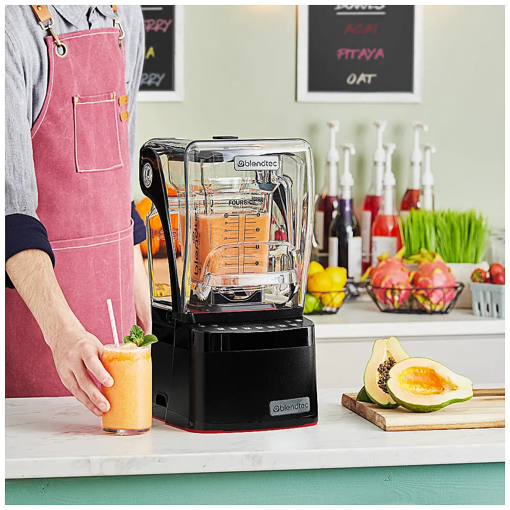 Liquidificador Blendtec Industrial S885C2901A1DA1A Stealth 885 com 3.8 hp, Fecho Antirruído e Jarra de 2,22 Litros, FourSide 110V — foto 2