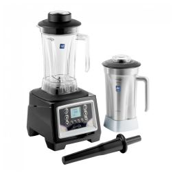 Liquidificador Industrial AvaMix BX2100PS 3,55 cv com Controle Touchpad Programável de 8 Velocidades, Temporizador, Jarra de Aço Inoxidável