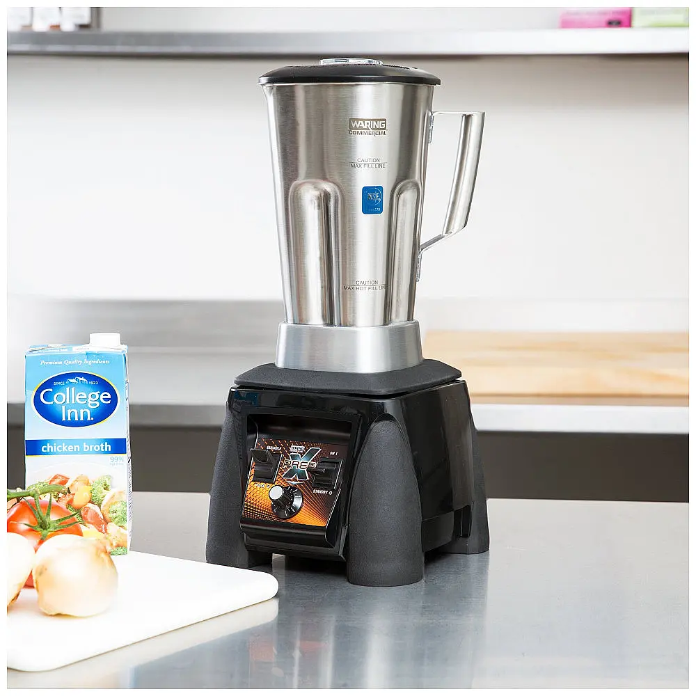Liquidificador Industrial Waring MX1200XTS XPrep 3,5 hp com Controle de Velocidade Ajustável e Jarra de Aço Inoxidável de 1,89 Litros 110V — foto 2