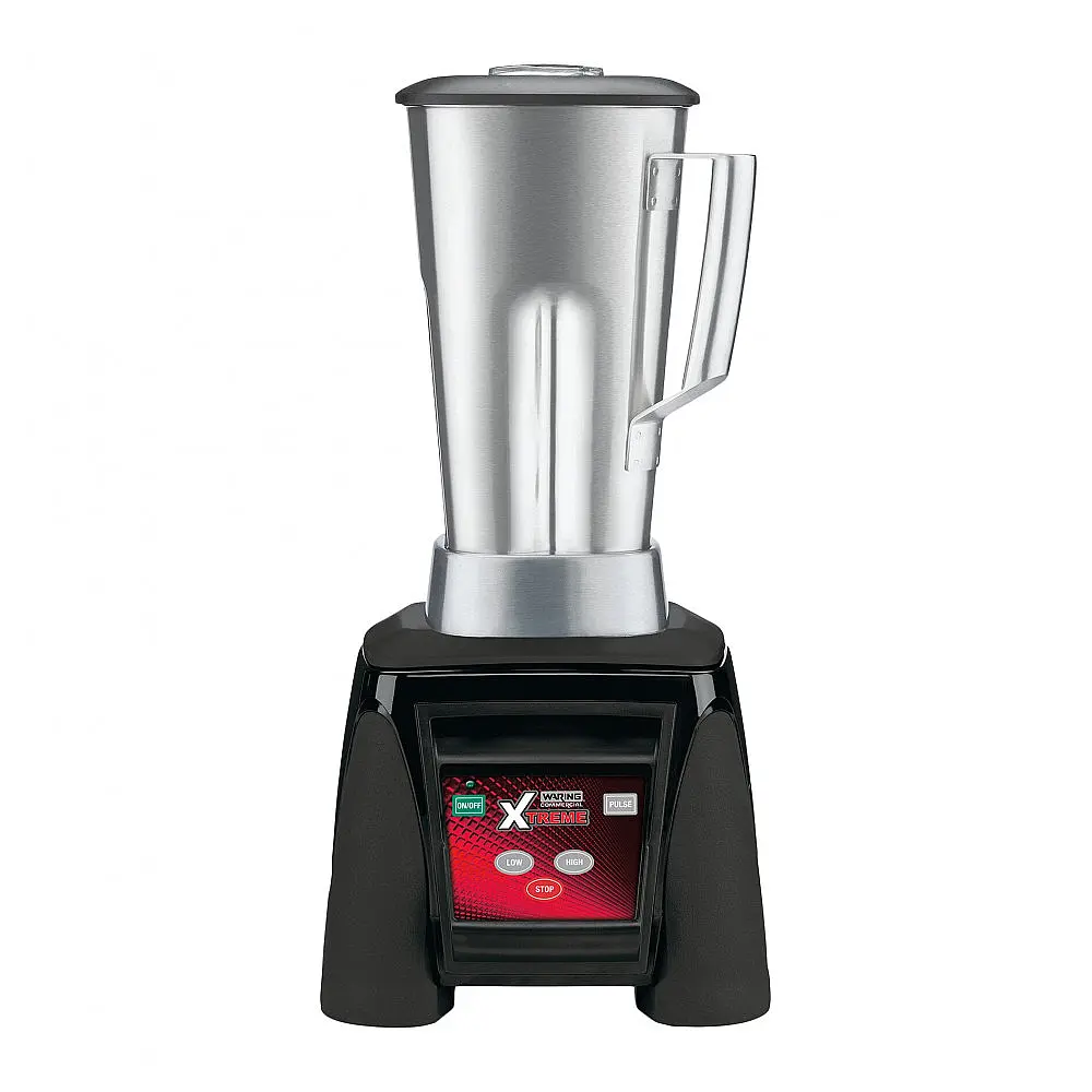 Liquidificador Comercial Waring MX1050XTS Xtreme 3,5 hp com Teclado Eletrônico e Recipiente de Aço Inoxidável de 1,89 Litros 110V