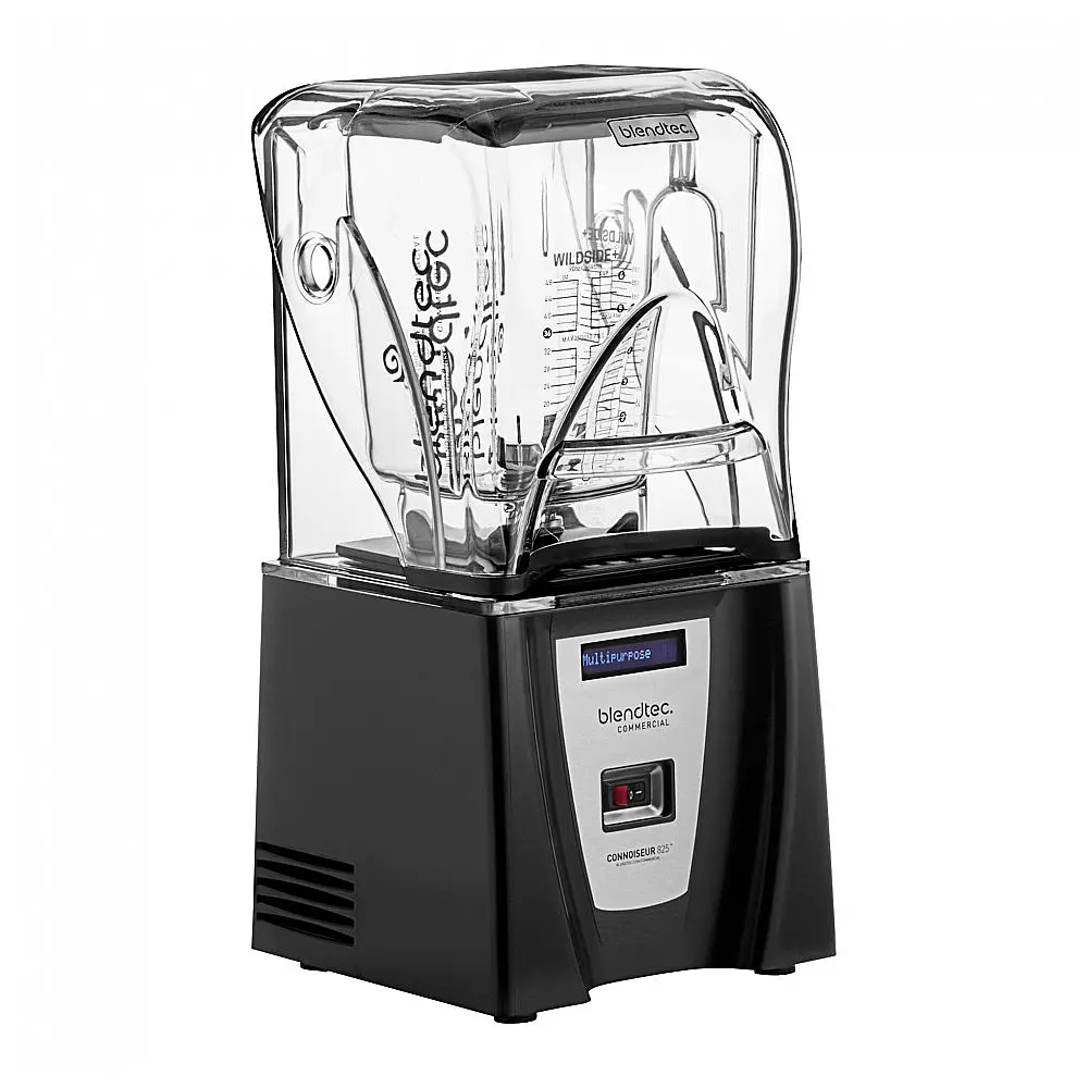 Liquidificador Blendtec Industrial C825C11QA1DA1D Connoisseur 825 3.8 hp com Isolamento Acústico e Jarra WildSide de 2,7 Litros 110V