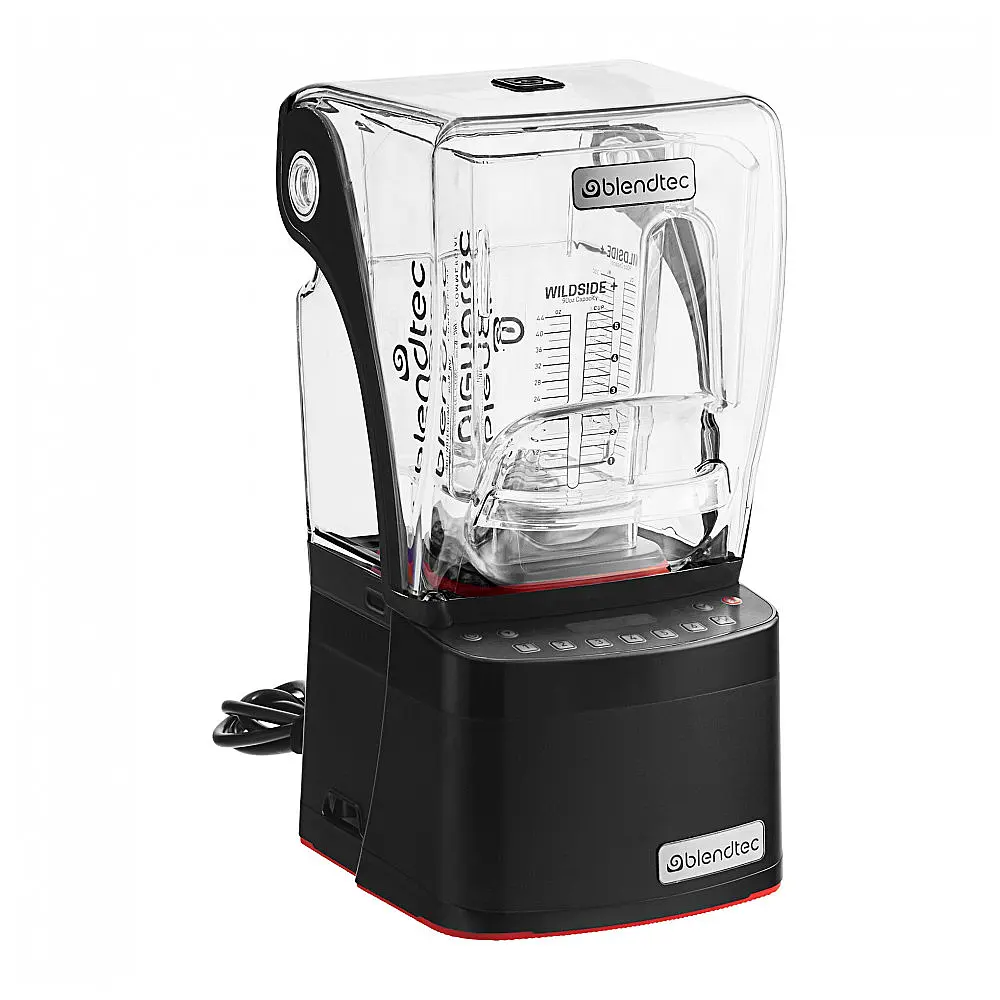 Liquidificador Blendtec Industrial Stealth 885 3.8 hp com Isolamento Acústico e Jarra WildSide 2662 ml 110V