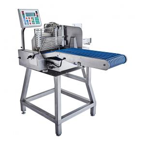 Fatiadora Automática Multiuso Jaccard VA4000AT com Aço Inoxidável, Esteira de Saída e Suporte 110V