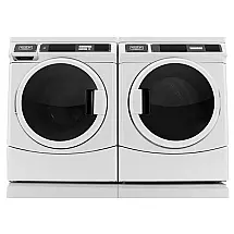 Lavadora e Secadora Comercial Maytag Commercial MHN33PNCGW MDE28PN 220V