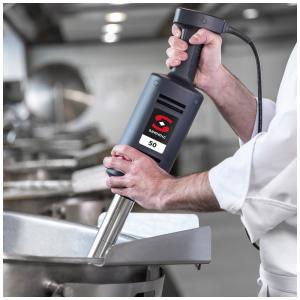 Sammic XM52 Mixer de Imersão Industrial 1 CV com Velocidade Variável e Cabo de Aço Inoxidável de 52 cm