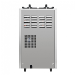 Máquina de Bebida Congelada de Aço Inoxidável Spaceman 6695C 2 Bowls para Granita e Slushy de Bancada 208-230V