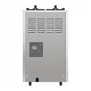 Máquina de Bebida Congelada de Aço Inoxidável Spaceman 6695C 2 Bowls para Granita e Slushy de Bancada 208-230V