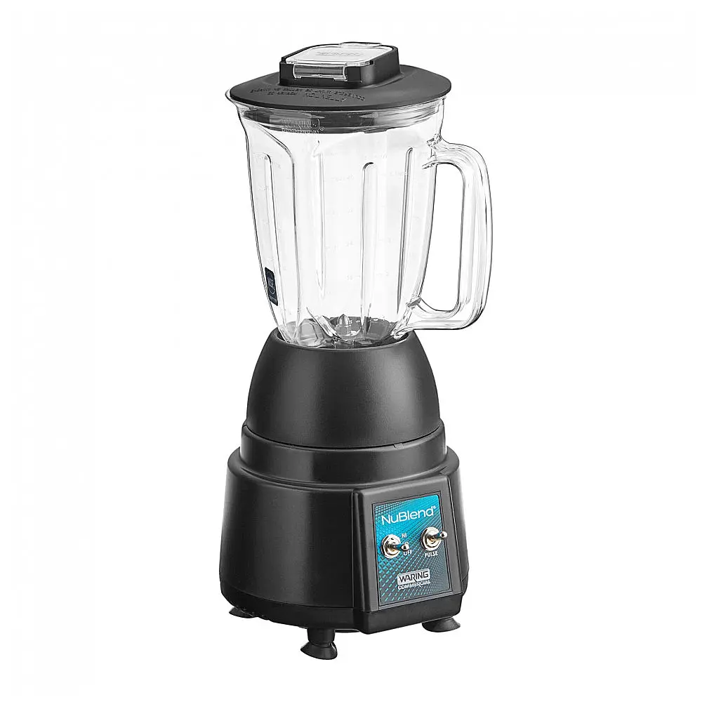 Liquidificador Industrial Waring BB180X NuBlend 2 Velocidades com Recipiente de Policarbonato de 1,30 Litros 110V