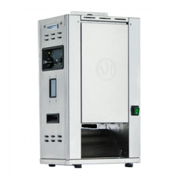 Torradeira de Contato Vertical Prince Castle Prata com Esteira de Silicone e Aquecimento Auxiliar, série Optimum CTD‑SAX, 208/240V