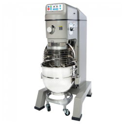 Batedeira Industrial de Massa de Pizza de Piso Planetário Globe SP62P 56,78 Litros com Proteção, Gancho de Massa e Bacia 220V, 3 hp