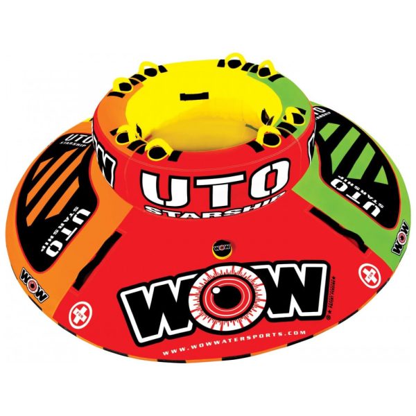 ectq02po57r00b_0 jpg - Boia Rebocável Inflável Para 2 Pessoas, Resistente, WOW SPORTS, Vermelho