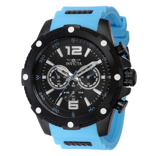 ectq10034_vni_0 jpg - Relógio Masculino Analógico de Quartzo 50mm, Invicta I Force 43001, Azul