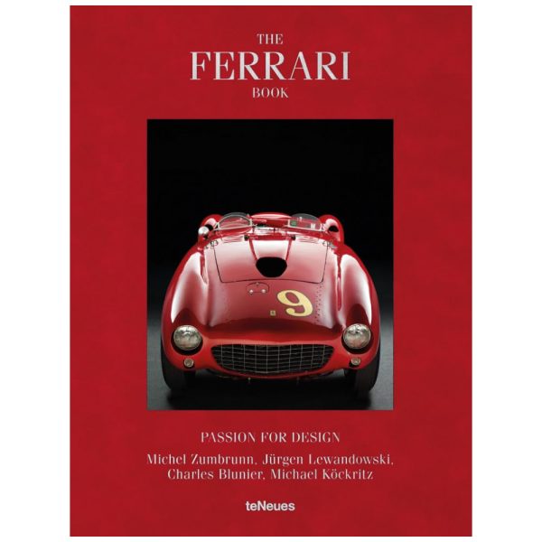 ectq1020171693_0 jpg - The Ferrari Book Paixão por Design, Capa Dura em Inglês, 416 Paginas, Vermelho