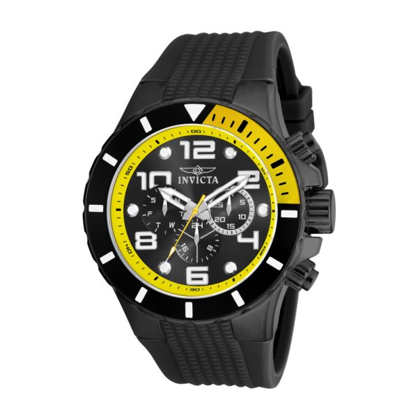 ectq14781_vni_0 jpg - Relógio Masculino Analógico de Quartzo 50mm, Invicta Pro Diver 18741, Preto