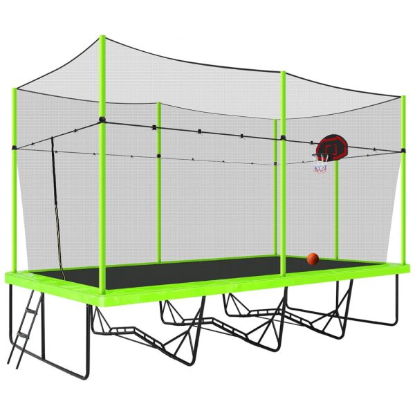 ectq1bqjhcpb0b_0 jpg - Trampolim retangular de 10 x 17 pés com cesta de basquete Trampolim externo certificado pela ASTM para crianças adultas com rede de proteção, 3 pernas fortes em W, poste de vento e escada antiderrapante trampolim de 10 x 17 pés