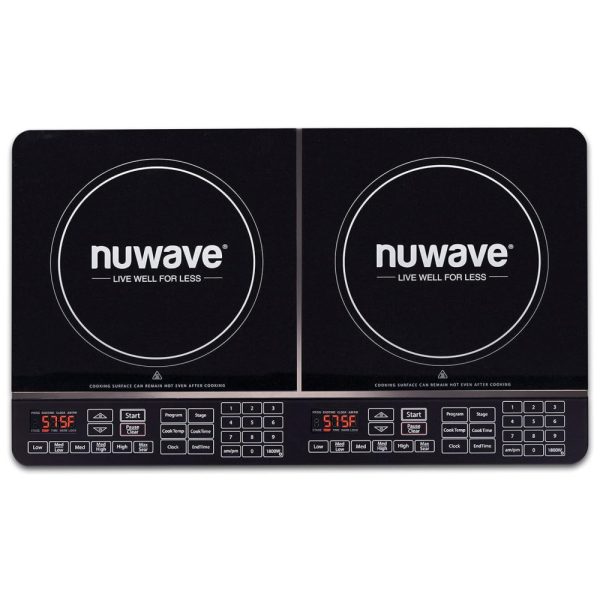 ectq1ctj6gsb0b_0 jpg - Cooktop de Indução Elétrico Duplo com Controles Independentes e Superfície de Vidro Cerâmico à Prova de Estilhaços,1800W 110V Nuwave, Preto