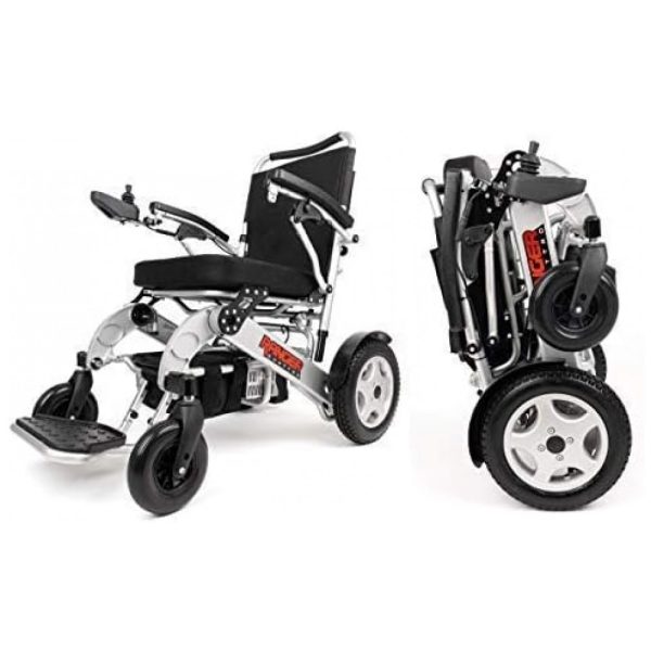 ectq1gb633180b_0 jpg - Cadeira de Rodas Elétrica Dobrável Reclinável para Adultos de até 180 kg, 300W, Porto Mobility, Prata