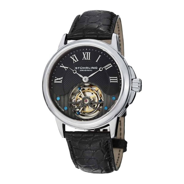 ectq1kx133_145_0 jpg - Relógio Masculino Stuhrling Aureate Tourbillon 541 Quartzo 42mm, Preto