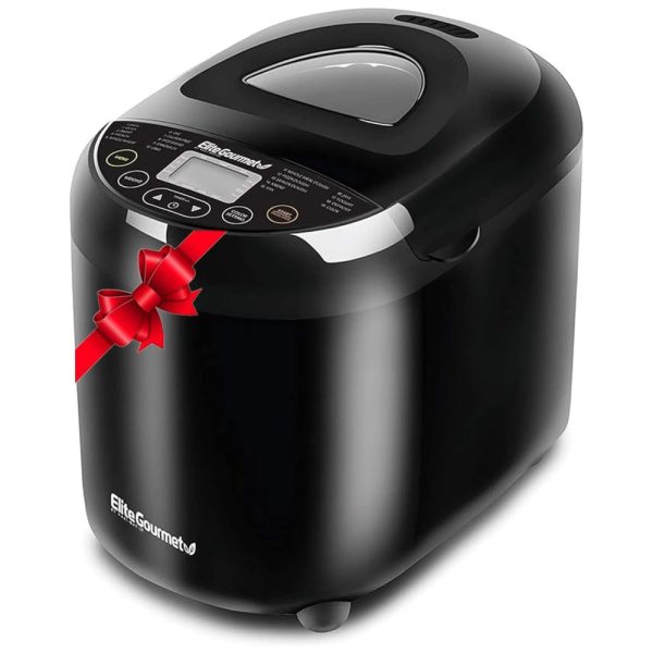 ectq1lg4psb80b_0 jpg - Panificadora Automática 19 em 1, Capacidade 1 kg, 110v, ELITE GOURMET EBM8103B, Preto