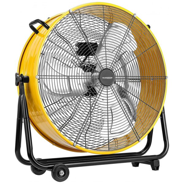 ectq1pt6px280b_0 jpg - Ventilador Industrial, com 3 Velocidades, 110V 244W, VIVOSUN, Amarelo