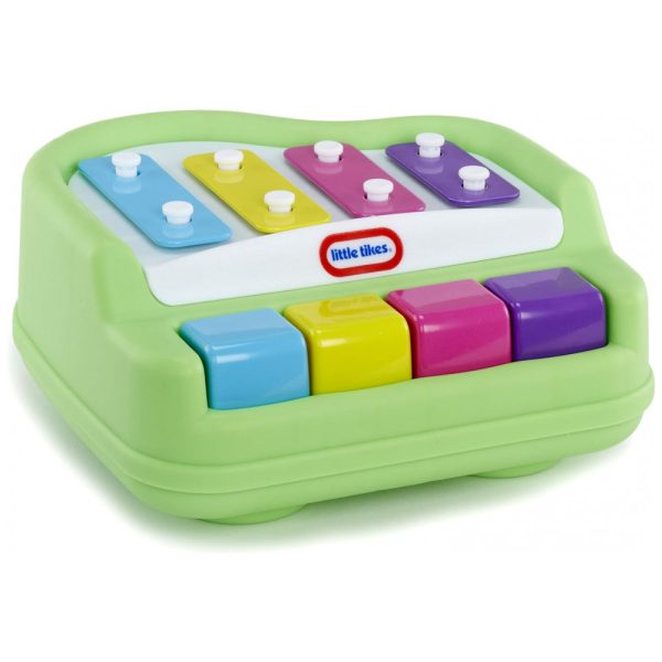 ectq242hc1m10b_0 jpg - Piano com Teclas Fáceis de Pressionar para Bebês de 6 a 36 Meses, Little Tikes