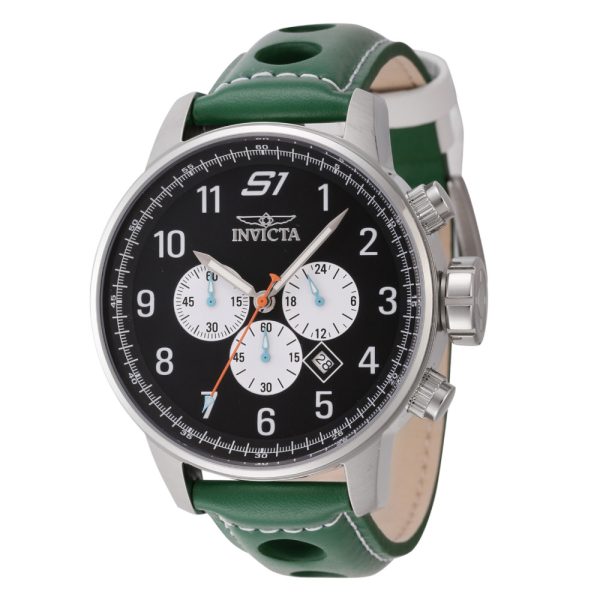 ectq25944_vni_0 jpg - Relgio Masculino Invicta S1 Rally 48mm, Verde e Branco 44952 Estilo e Sofisticao para Seu Dia a Dia.