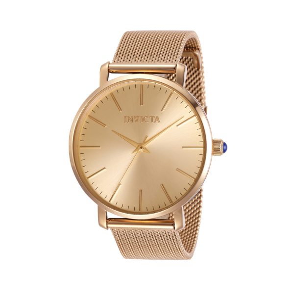 ectq27013_vni_0 jpg - Relógio Feminino de Quartzo Angel, Invicta 31072, Ouro Rosa