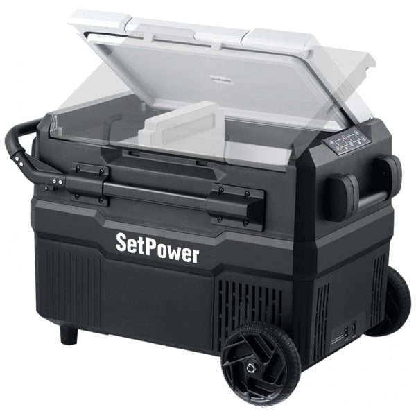 ectq2fl59dw90b_0 jpg - Geladeira e Congelador Portátil 43L para Carros, 12 24V DC 100 240V AC, SetPower RV45D PRO, Preto